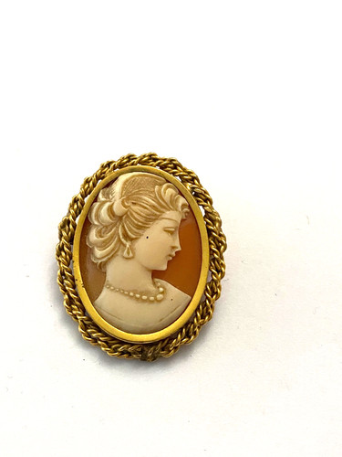 Ancienne broche camée - ancienne,
