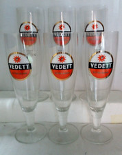 Lot 6 verres à bière 33 cl VEDETT , ref OD1226