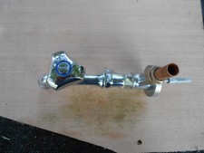 Robinet eau froide grohé+prise lave linge+ rosace, fixation , raccord et joint