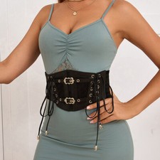 Femmes dentelle faux cuir - dentelle,