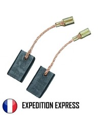 Charbons Universels 6x9x14mm Paire Balais Brosse pour Moteur Électrique Rechange