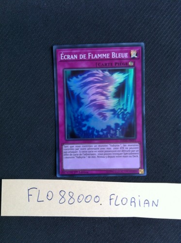 Yugioh cran flamme bleue - yugioh, de