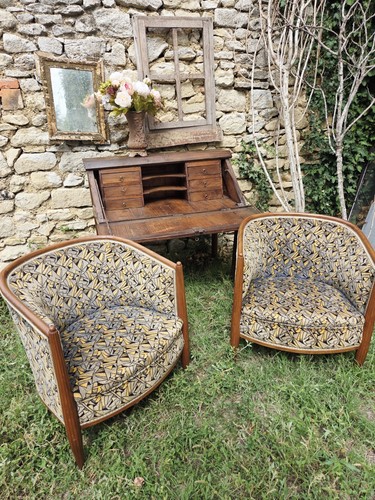 Lot fauteuils art - lot, deco