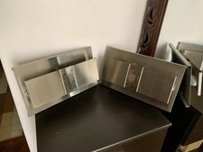 2 appliques murales métal