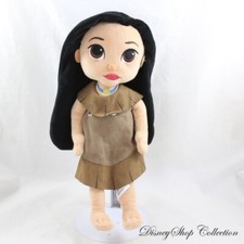 Poupée peluche Pocahontas DISNEY STORE Animators Collection 32 cm (VI-24395/MO)
