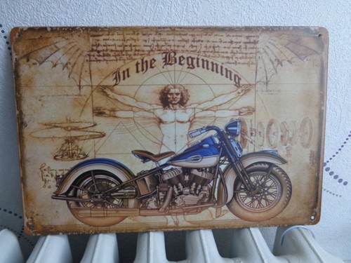 Tole metal moto vincis - tole, leonard