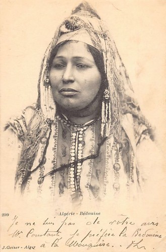 Algérie femme bédouine - -,