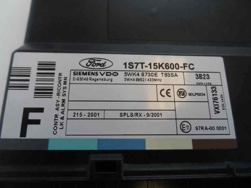 Boîtier check control - check, ford