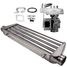 T04E 63 A/R Inernal Wastegate Turbocharger + Intercooler Kit 1.5L-2.5L engines