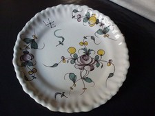 Assiette ancienne en faïence