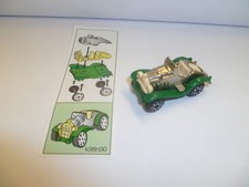 Kinder Voiture Oldtimer Verte
