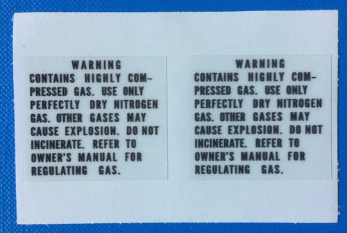 Paire stickers warning - paire, de