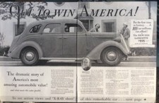 1936 Nash LaFayette 13x21”