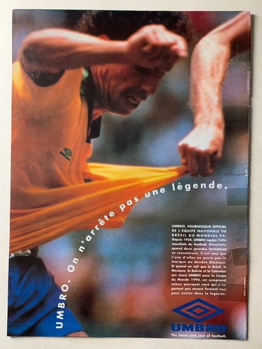 Publicite 1994 umbro - publicite,