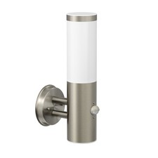 Applique murale PORU pour l'extérieur IP44 détecteur de mouvement acier
