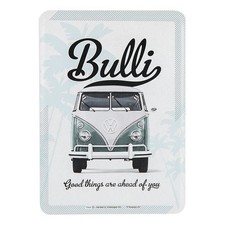 Carte postale métallique VW