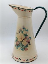 Pichet ancien tôle émaillée