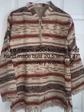Hand made Merino wool Fall