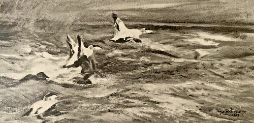 Tableau ancien estampe - , art