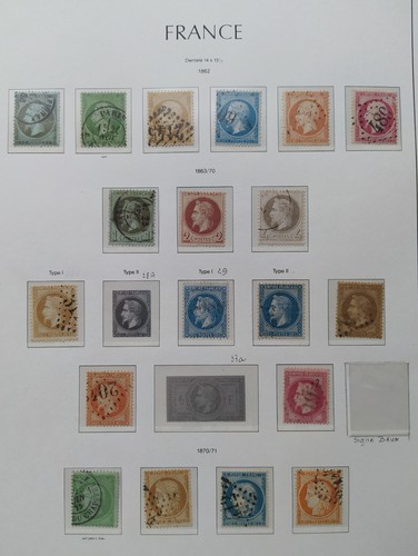 France collection timbres - collection,