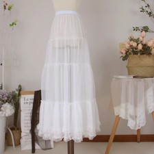 Femme Maille Dentelle Jupe