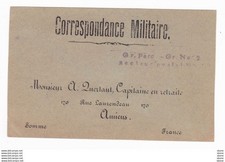 Carte en franchise militaire - A. Quertant Amiens