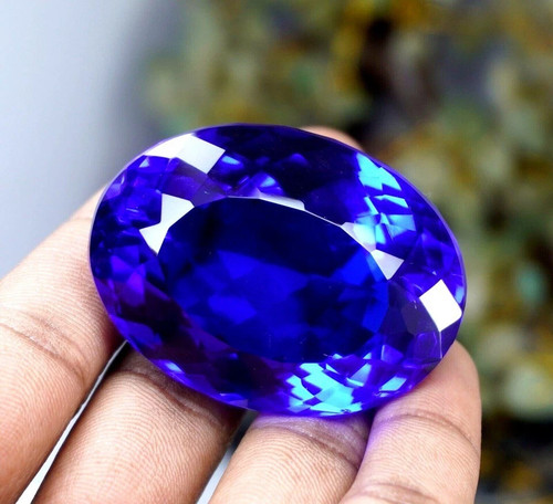 Topaze bleue naturelle