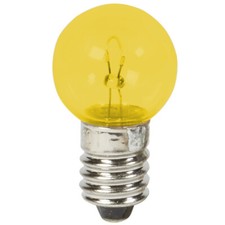 AMPOULE A VIS 6V 6W E10 JAUNE