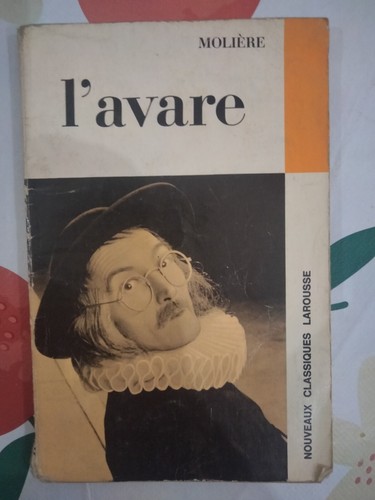 Livre théâtre avare - livre, l'avare