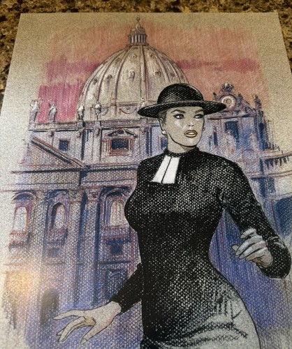 Milo manara signed print - •,