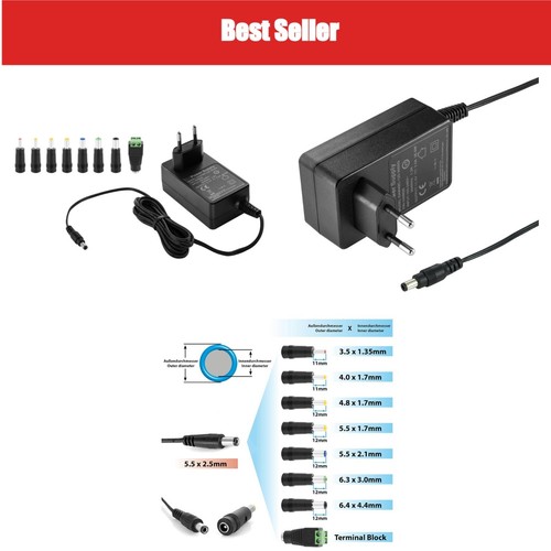 Adaptateur secteur universel