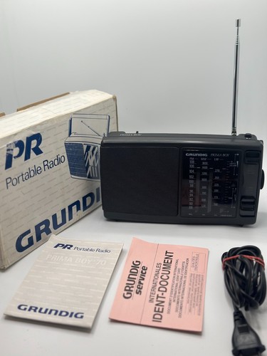 Radio vintage 1985 grundig - vintage, 1985!