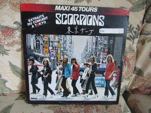Rare maxi tours scorpions - tours, "scorpions"