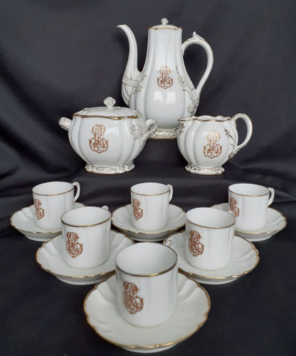 Haviland rare service café - haviland, à