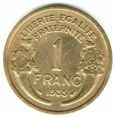 Rare 1 franc - ---,