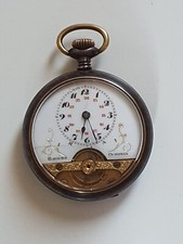 Montre Gousset 8 jours  OCTOMAS Type HEBDOMAS-  A réparer.