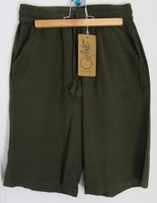 SHORT / BERMUDA COLINE en L/XL élastiqué - COTON - 2 Poches - NEUF -Couleur KAKI