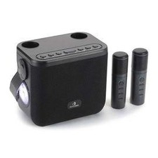 Enceinte Portable Karaoké 2 Micros Dbe50 Black Dynabass