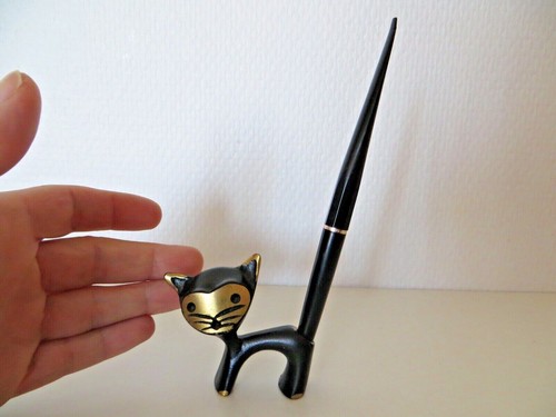 Chat porte stylo design - , walter