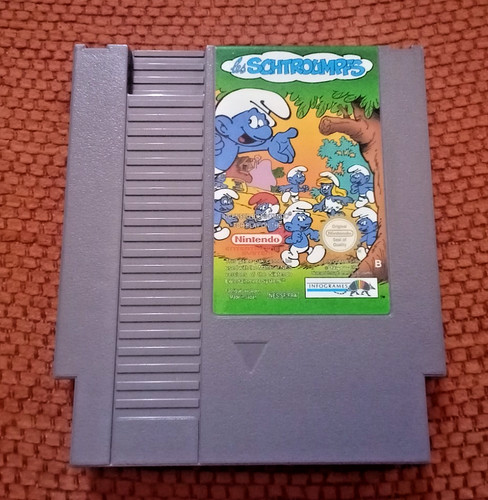 Les schtroumpfs nintendo nes - nintendo,