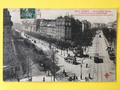 Cpa paris arago bd du - bd,