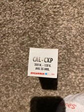 New Old Stock Cal CXP Sylvania