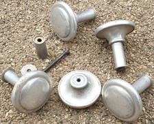 Lot de 5 Patères , Porte Manteaux D Usine...École...en Aluminium 