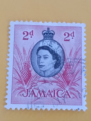 Timbre jamaïque colonie - timbre,