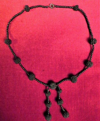 Collier ancien perles - collier, &