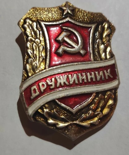 Pins epinglette droujinnik - pins, "droujinnik"