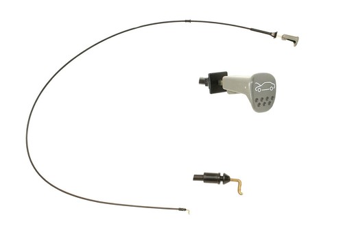 Câble ouverture capot moteur - câble,