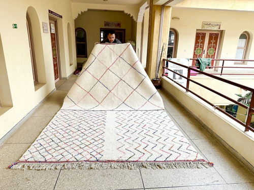 Tapis laine berbère - laine,