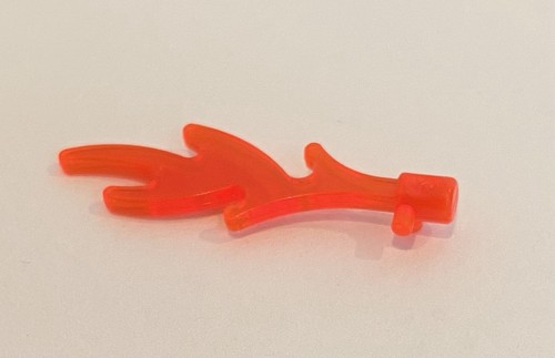 Lego trans neon orange fire - trans,