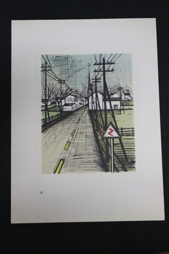 Lithographie bernard buffet - lithographie,